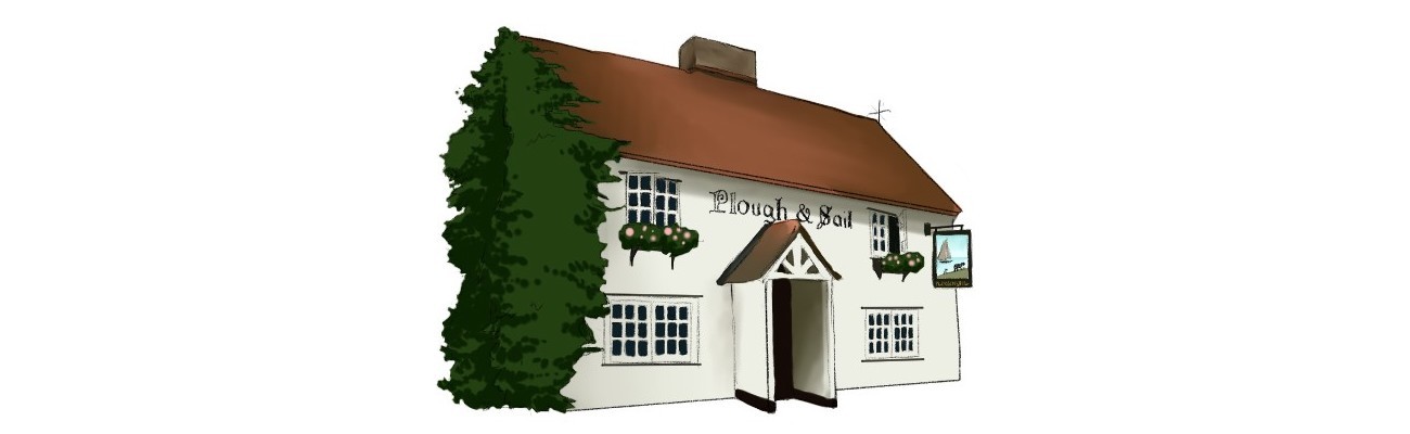 Olivia's drawing of the Plough & Sail